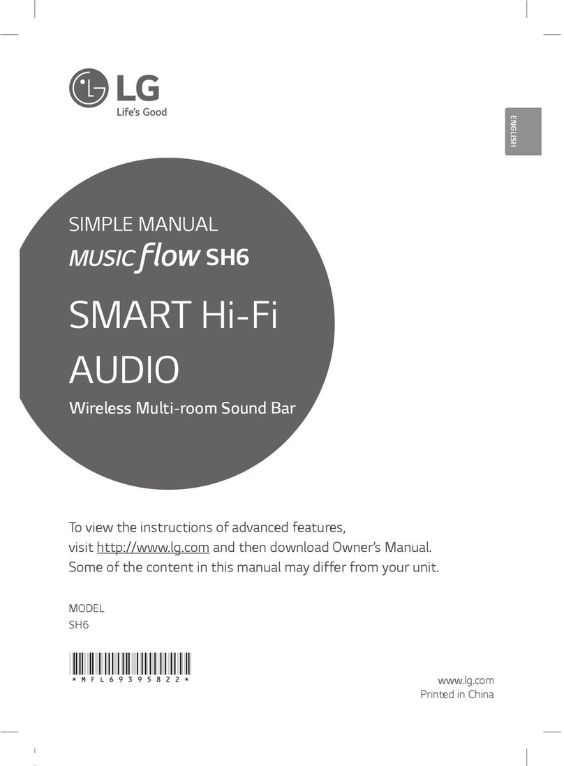 LG SH6 Specification sheet