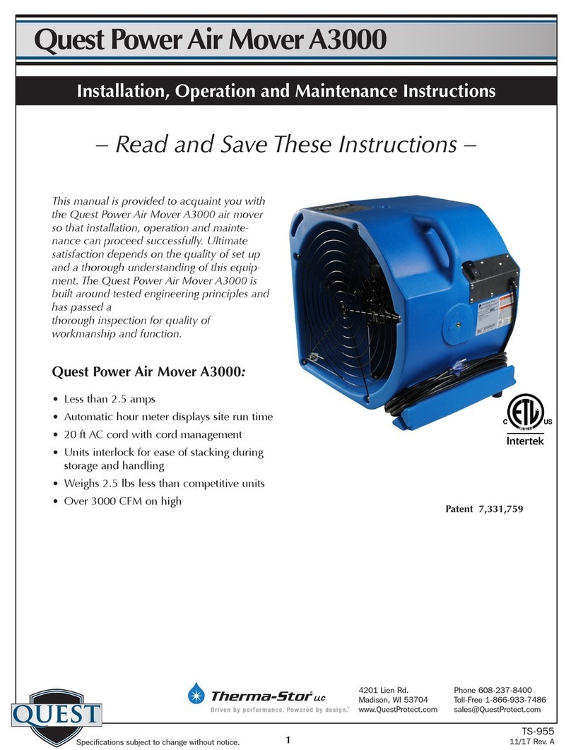 Quest Engineering A3000 Manual