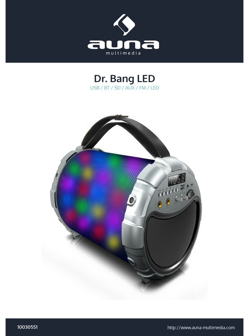 auna Dr. Bang LED user manual