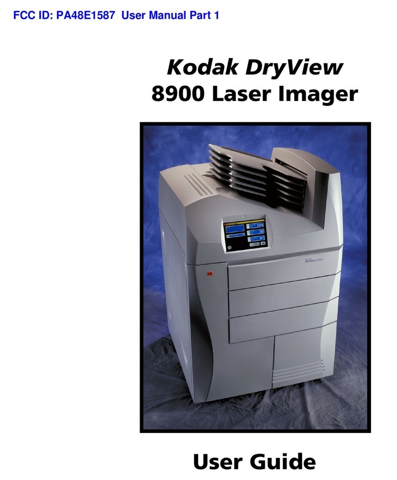 Kodak DryView 8900 User manual