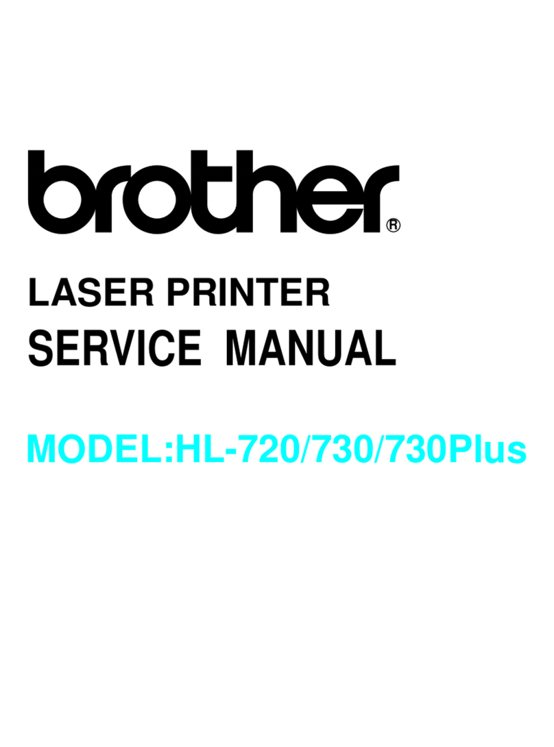 Brother HL-730PLUS User manual