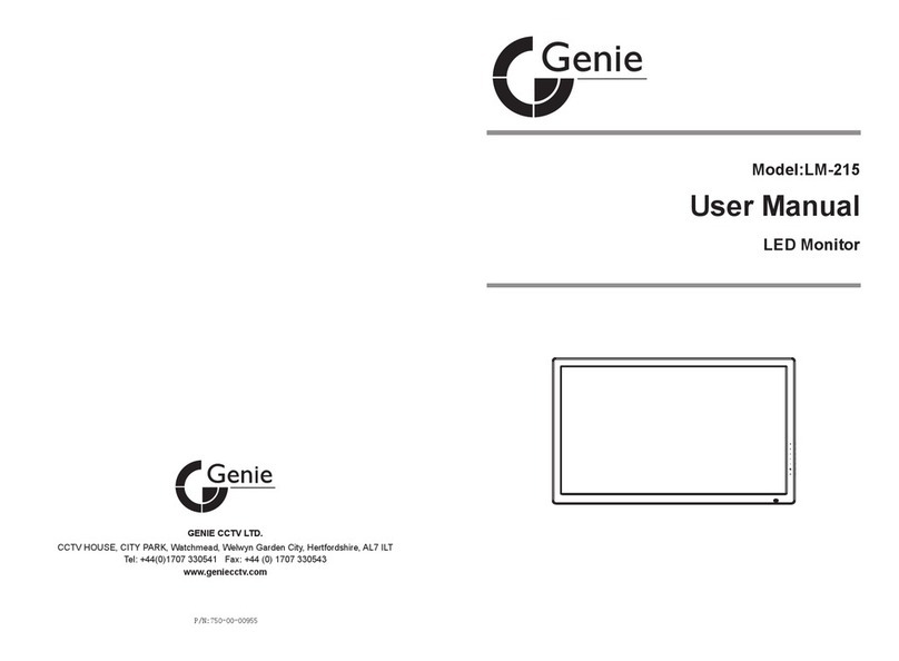 Genie LM215 User manual