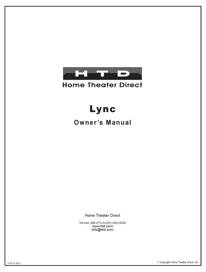 HTD Lync owner's manual
