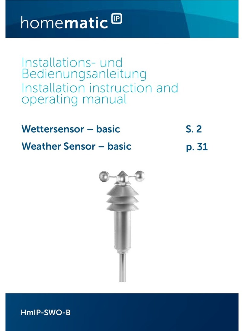 Homematic IP HmIP-SWO-B Installation instructions and operating manual