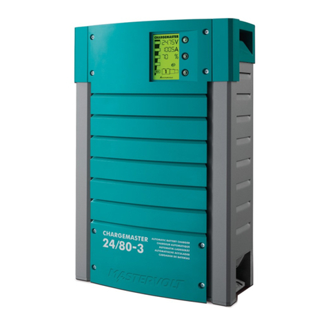 Mastervolt Chargemaster 12/70-3 User manual
