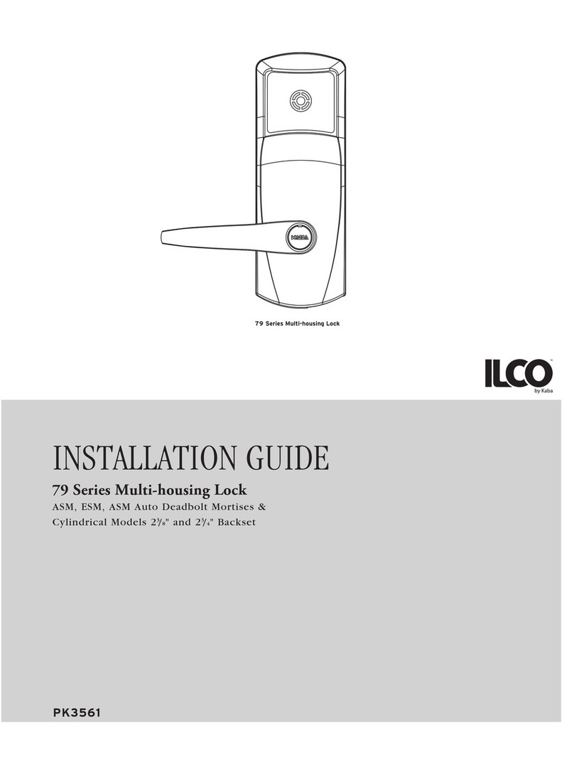 ilco 79M Series installation guide