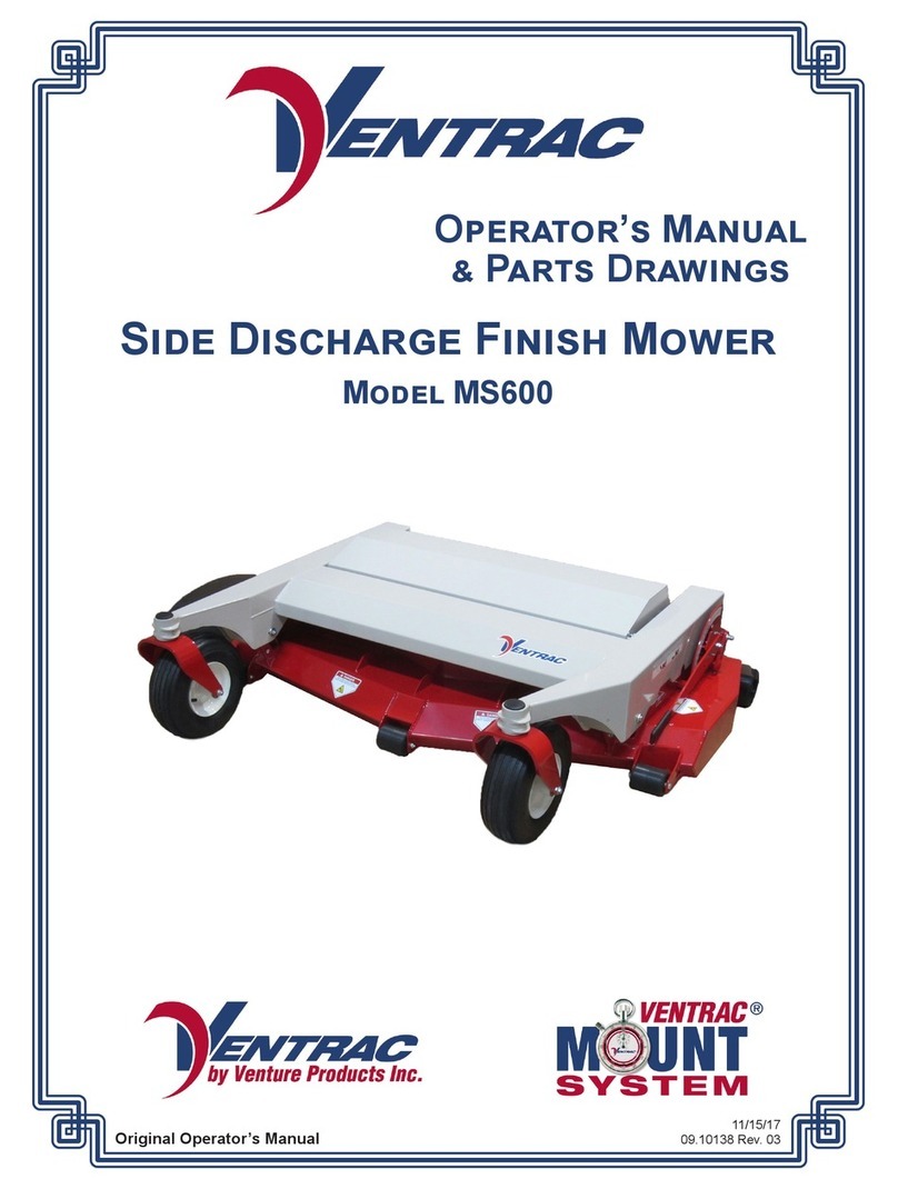 Ventrac MS600 Operator's manual & parts drawings