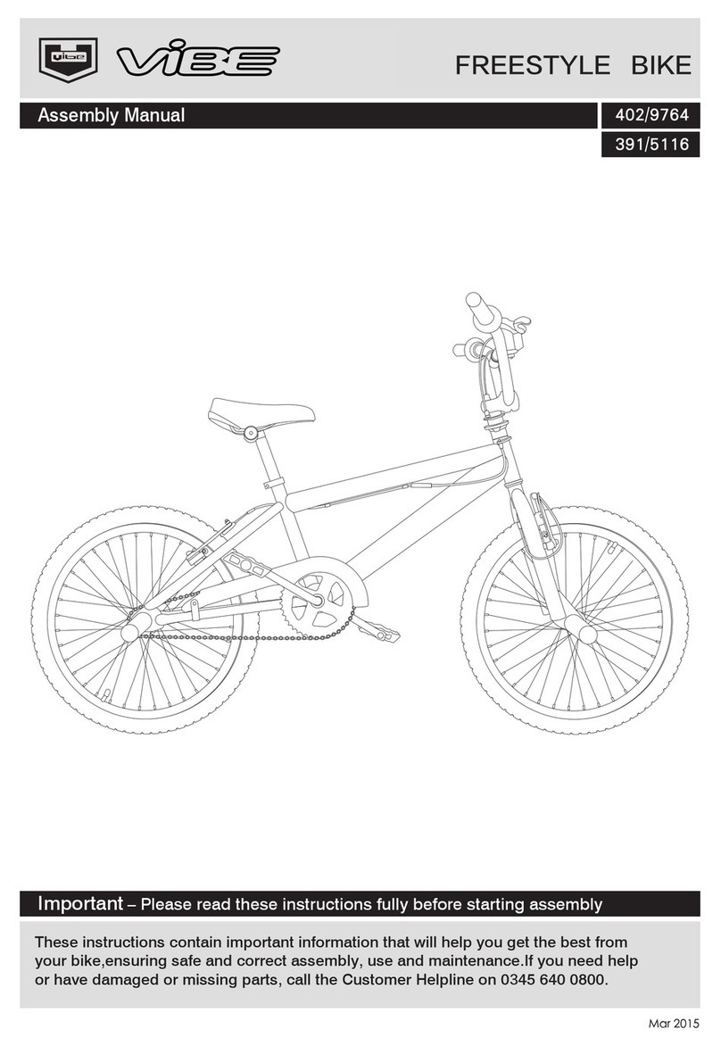 Vibe 402/9764 Assembly manual