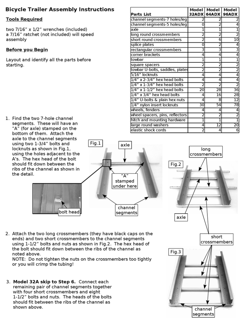 Bikes At Work 32ADX Assembly instructions
