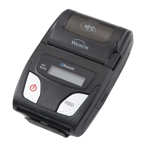 WOOSIM WSP-R242 User manual