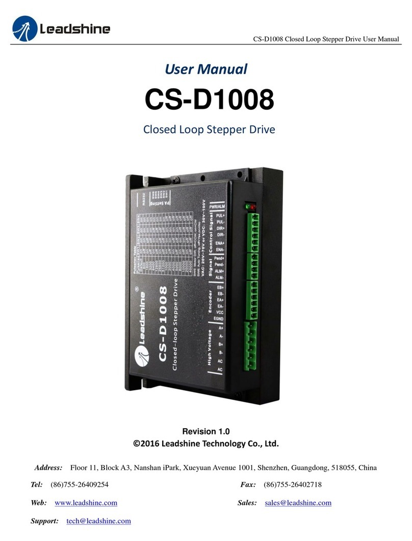 Leadshine CS-D1008 user manual