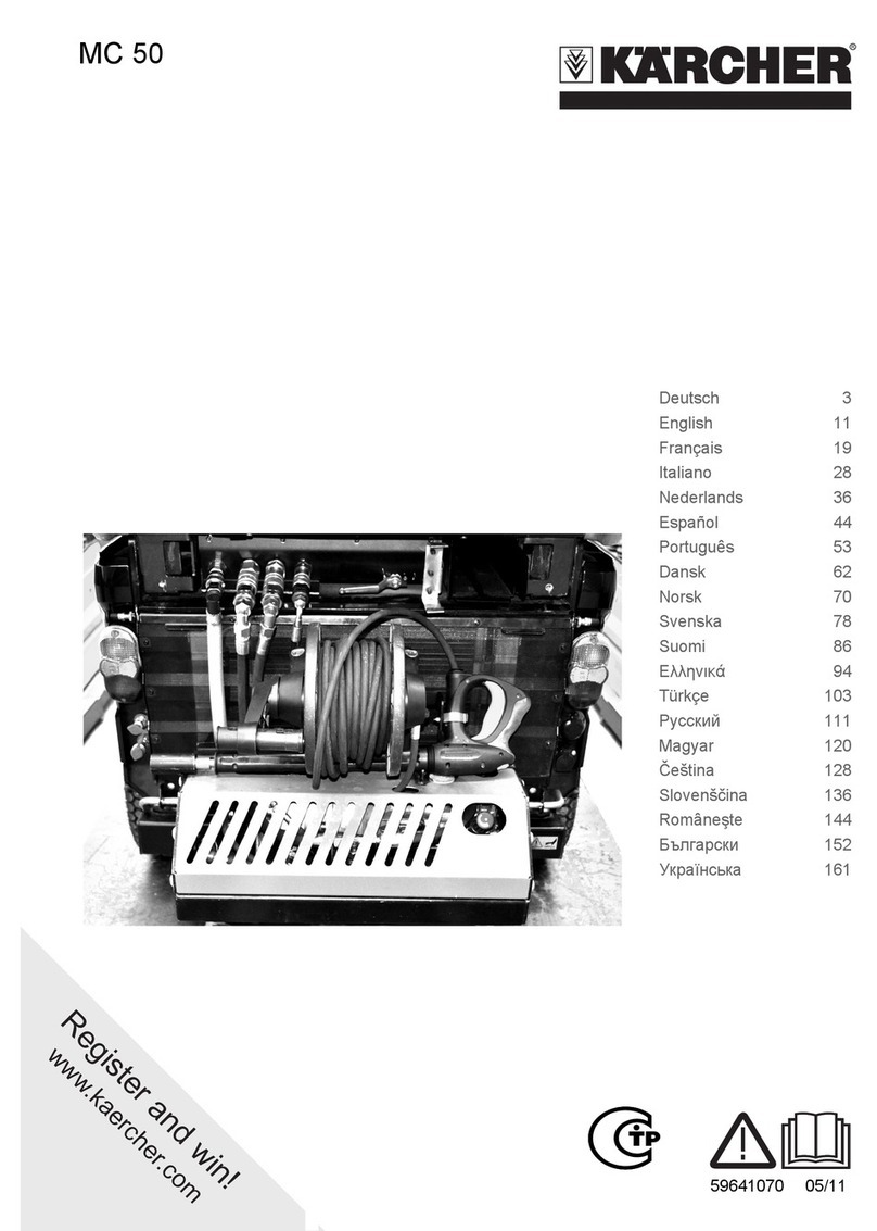 Kärcher MC 50 User manual