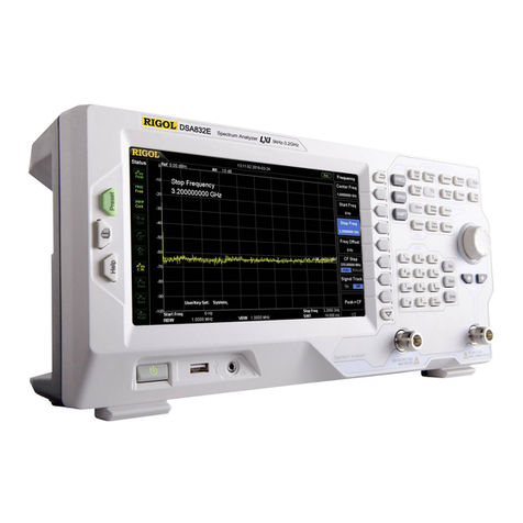 Rigol DSA815 User manual