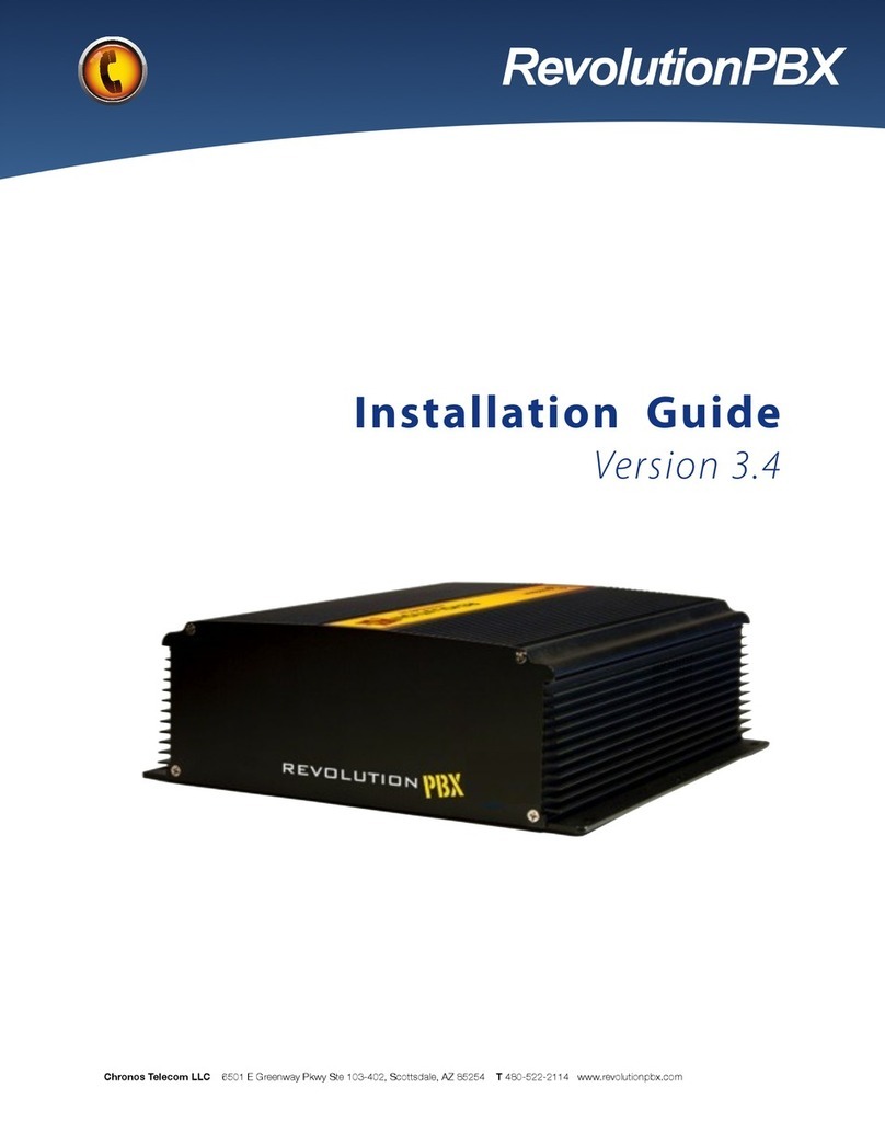 Chronos Telecom RevolutionPBX installation guide