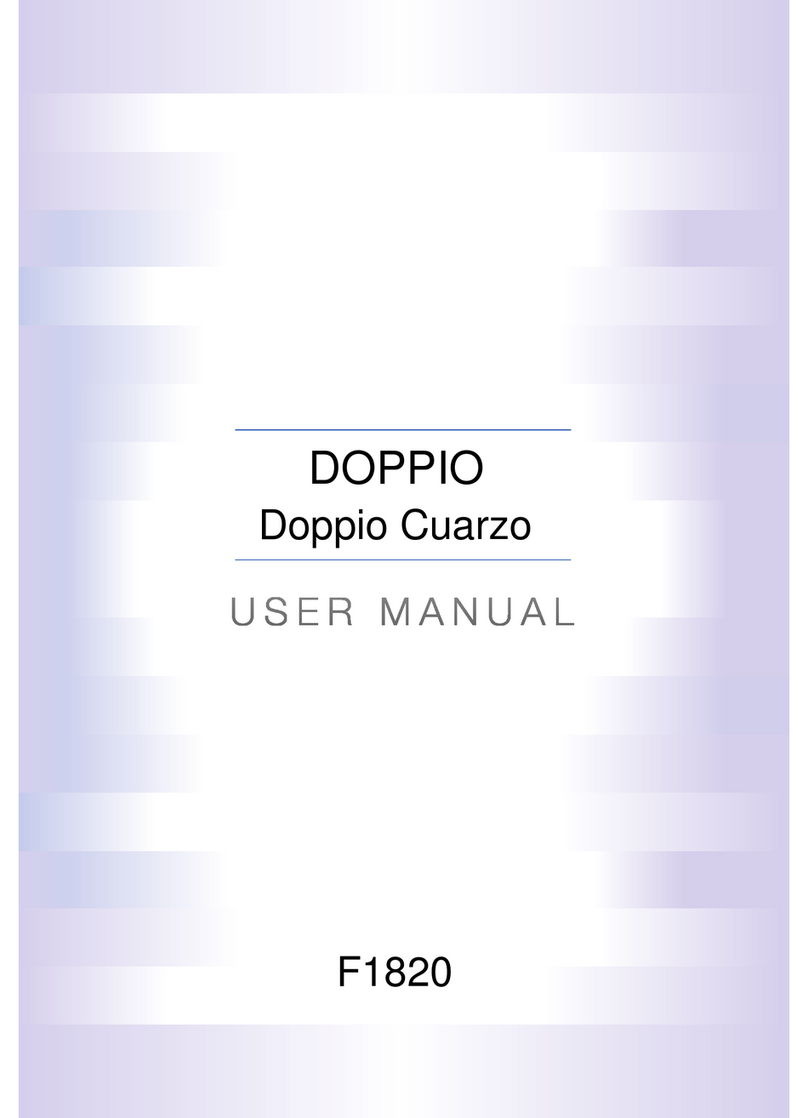 doppio F1820 User manual doppio F1820 User manual