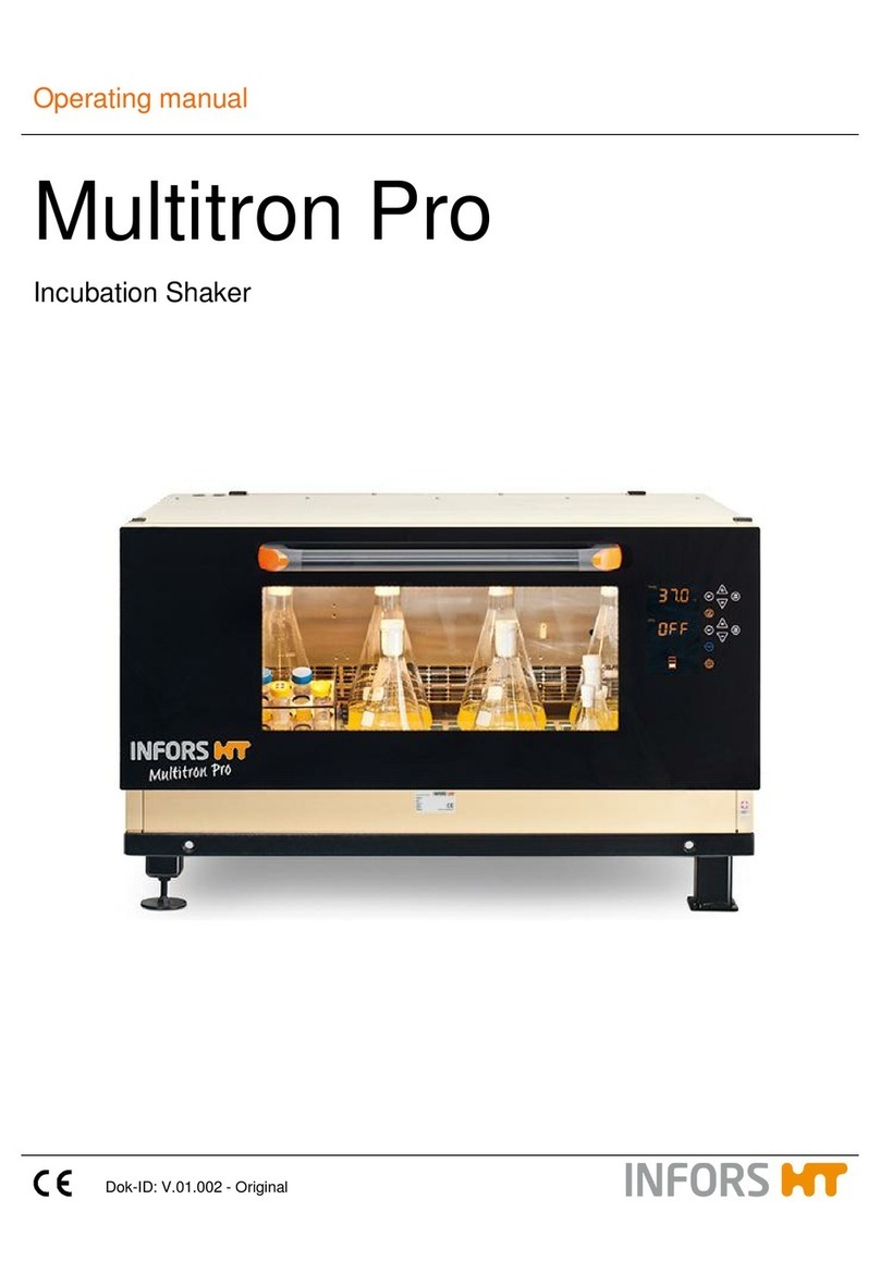 Infors HT Multitron Pro operating manual