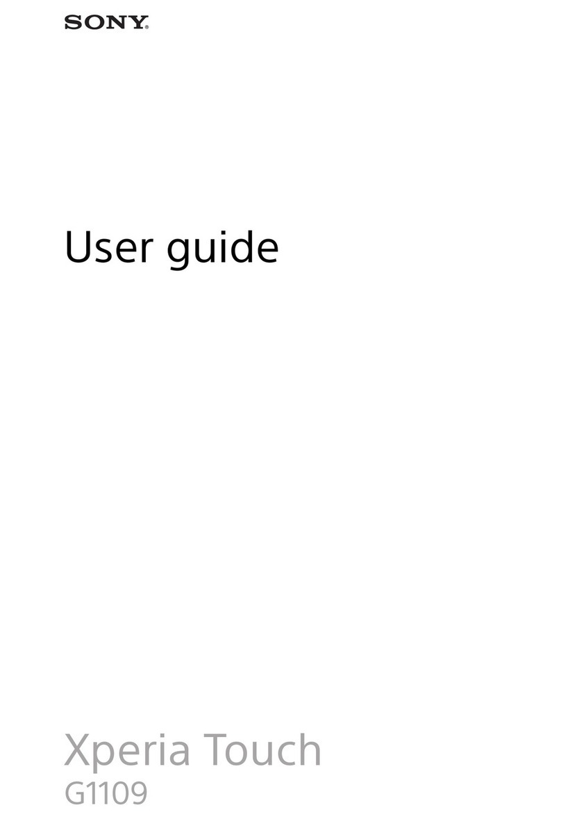 Sony Xperia Touch G1109 User manual