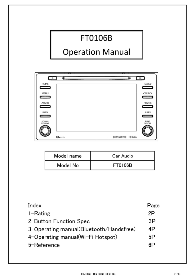 Fujitsu FT0106B Operation manual
