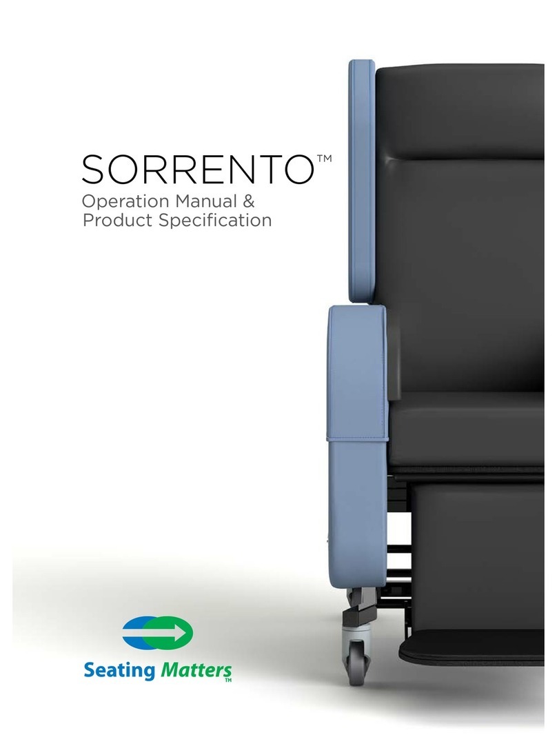 Seating Matters Sorrento Installation instructions