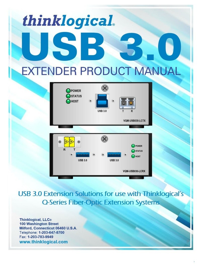Thinklogical VQM-USB030-LCTX User manual