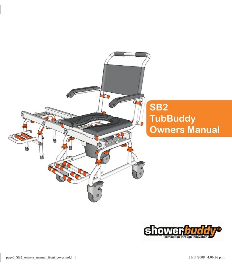 Showerbuddy SB2 User manual