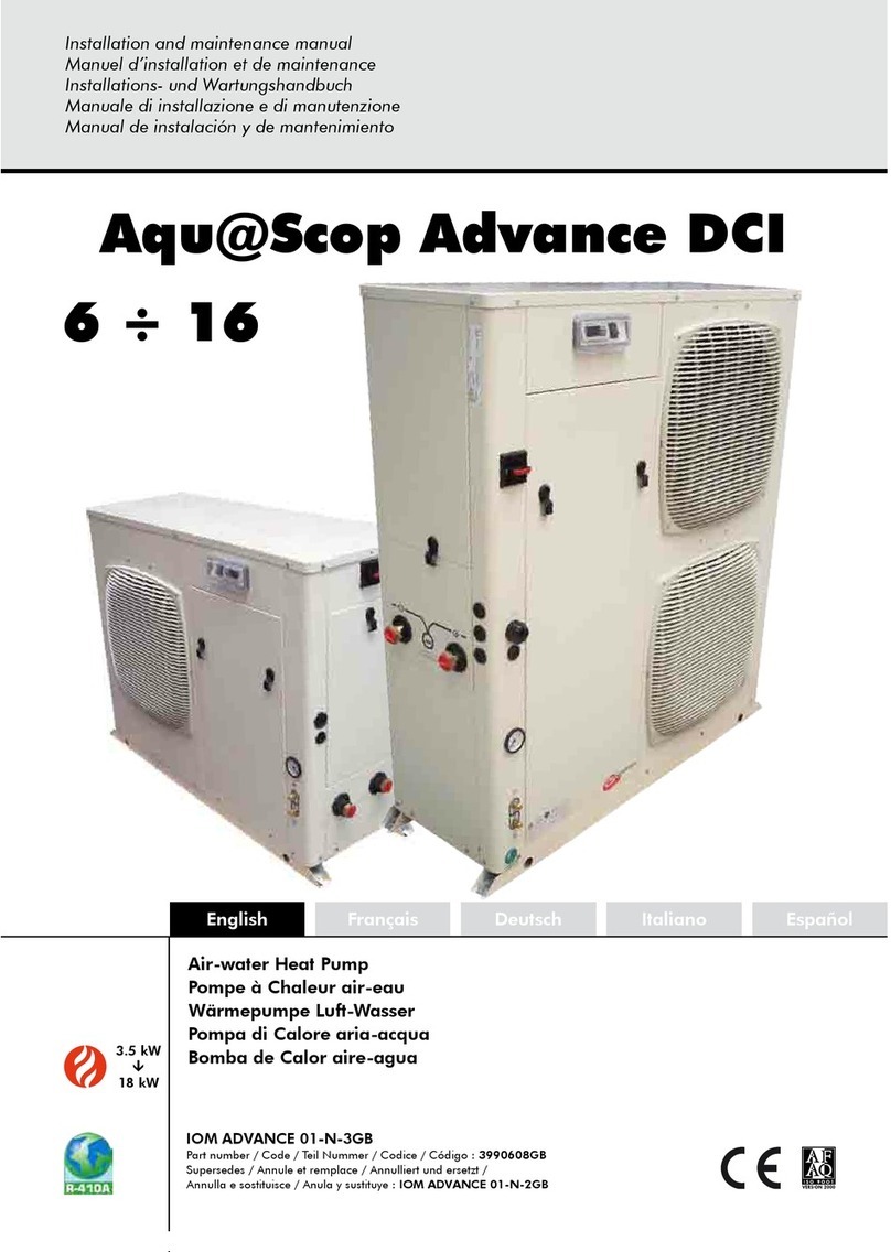 Aqu@Scop Advance DCI 6 Installation and maintenance manual Aqu@Scop Advance DCI 6 Installation and maintenance manual