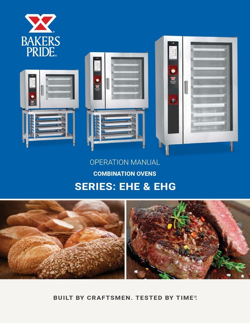 Bakers Pride EHE series Operation manual