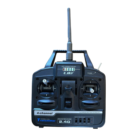 esky 2.4G instruction manual