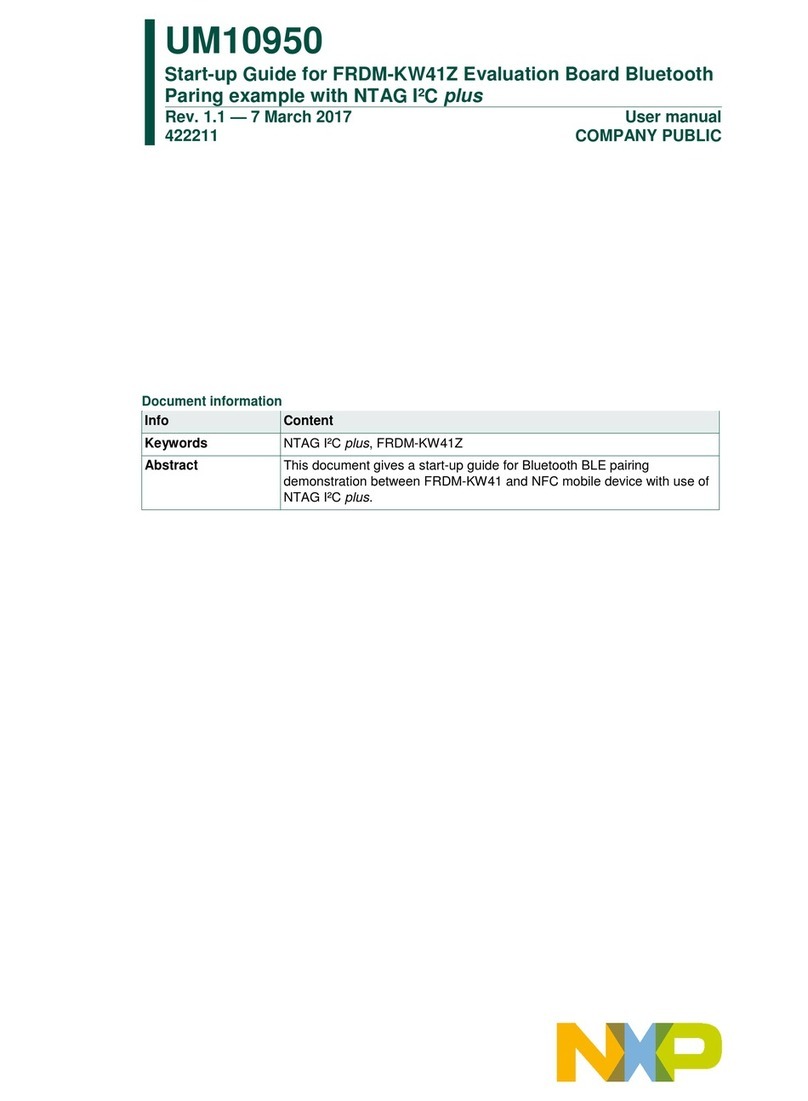 NXP Semiconductors FRDM-KW41Z User manual