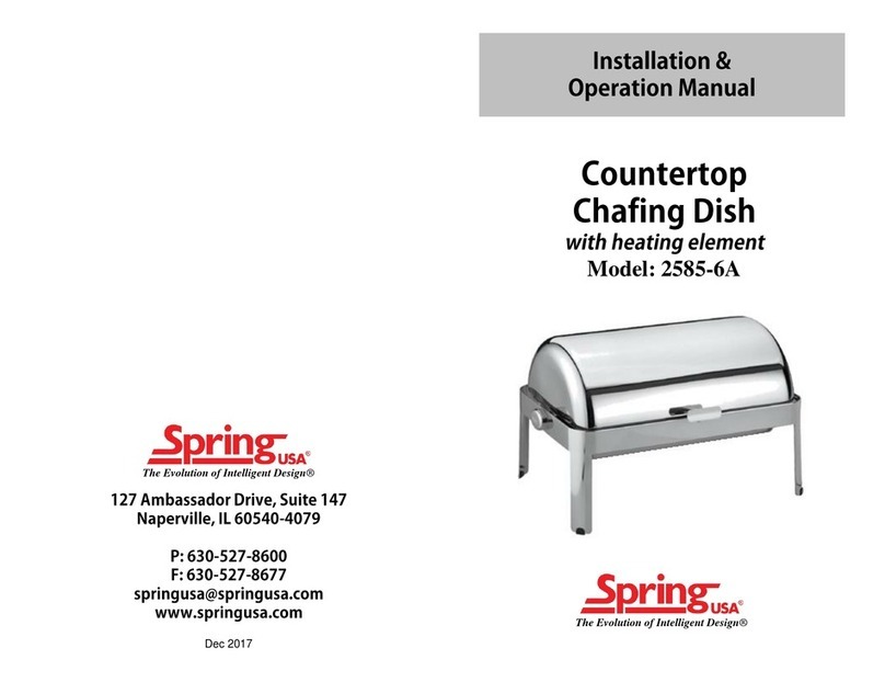 Spring 2585-6A Installation & operation manual