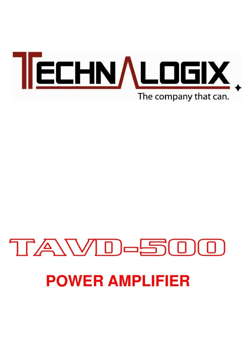 Technalogix TAVD-500 User manual