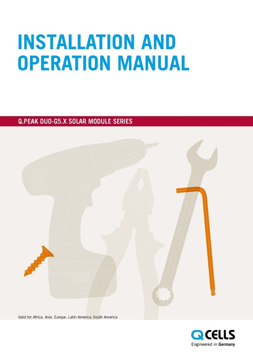 Qcells Q.PEAK DUO-G5.X User manual