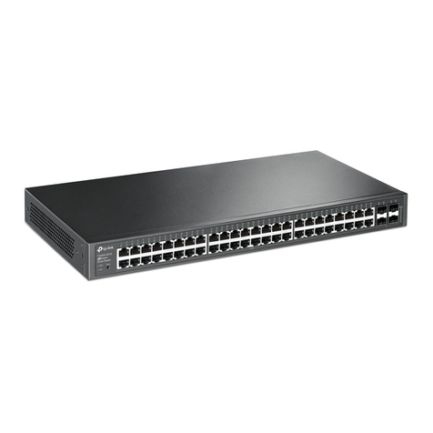 TP-Link T1600-28TS Instruction Manual