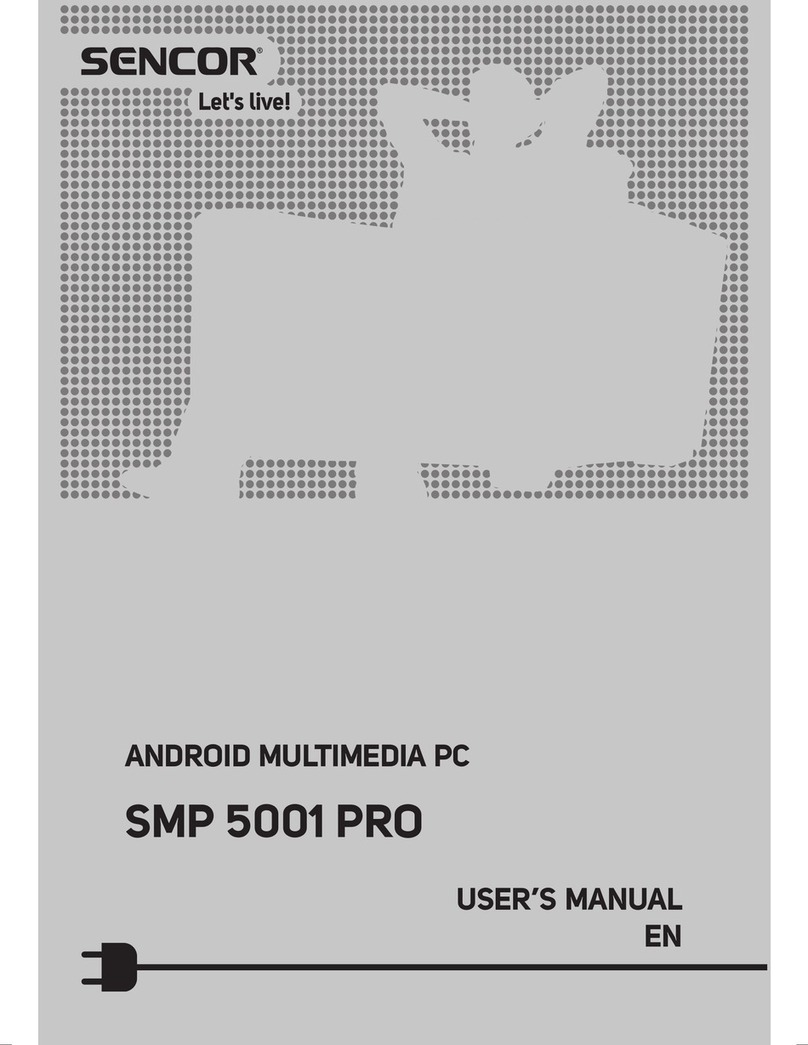 Sencor SMP 5001 PRO user manual