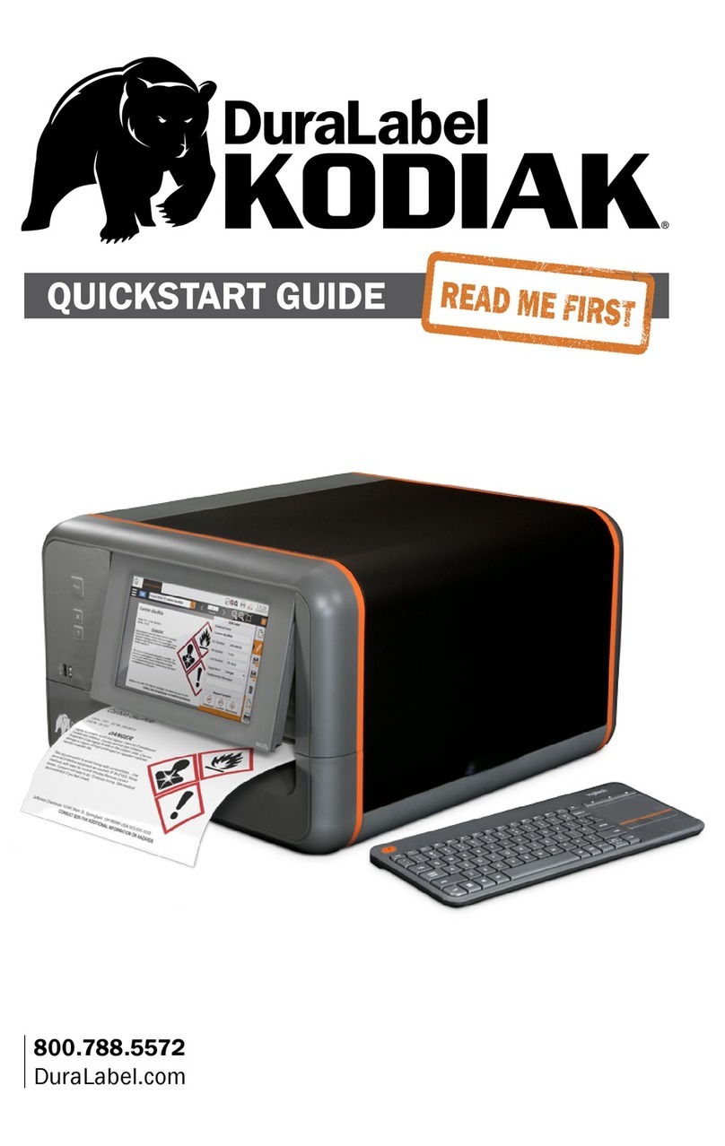 DuraLabel Kodiak User manual