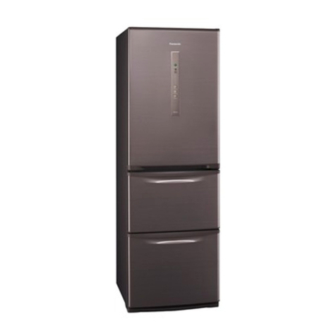 Panasonic NR-C370EH-T3 User manual