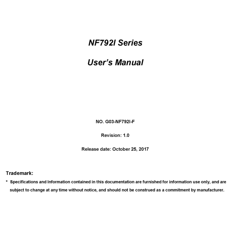 JETWAY NF792I Series user manual