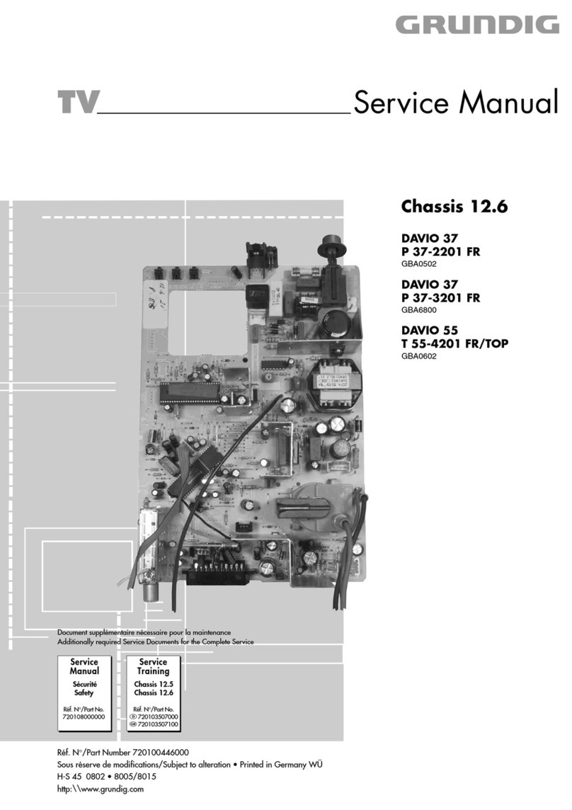 Grundig DAVIO 37 P 37-2201 User manual