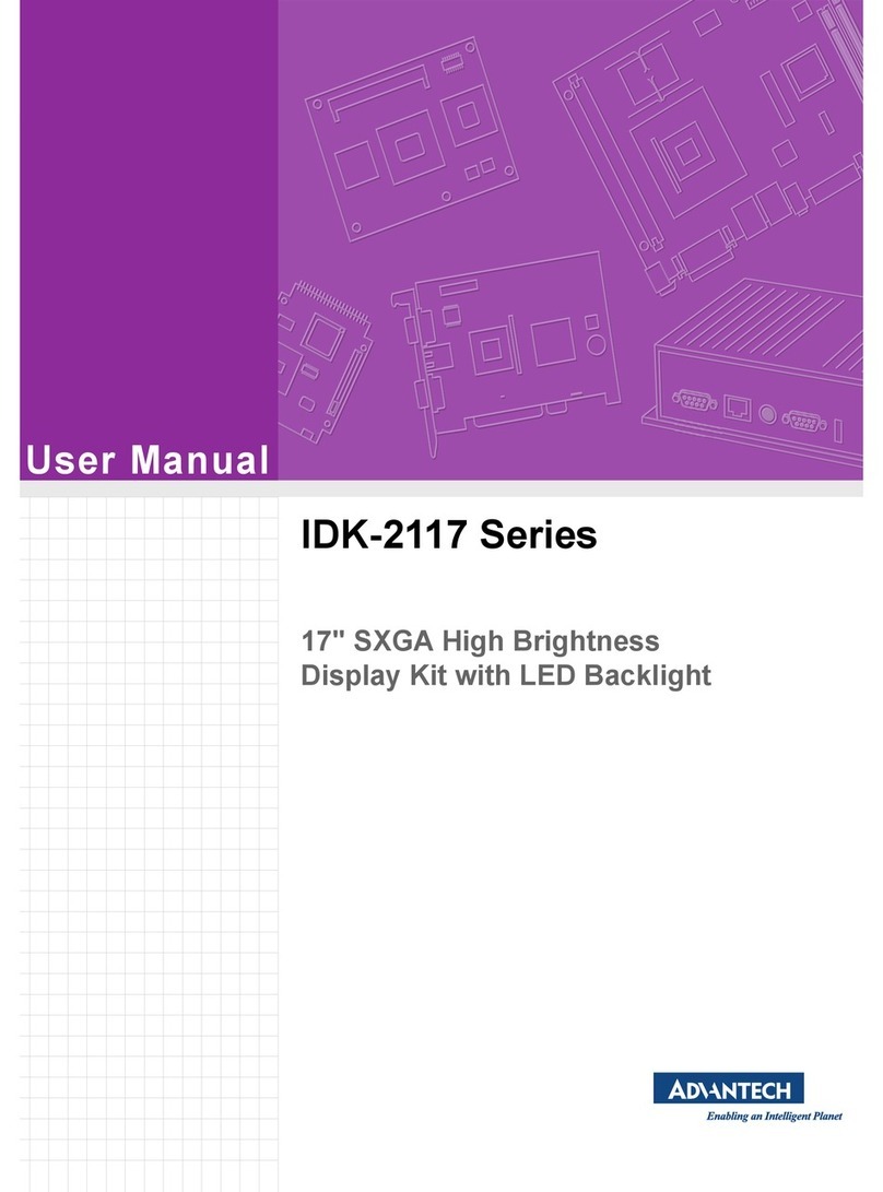 Advantech IDK-2117 Series user manual