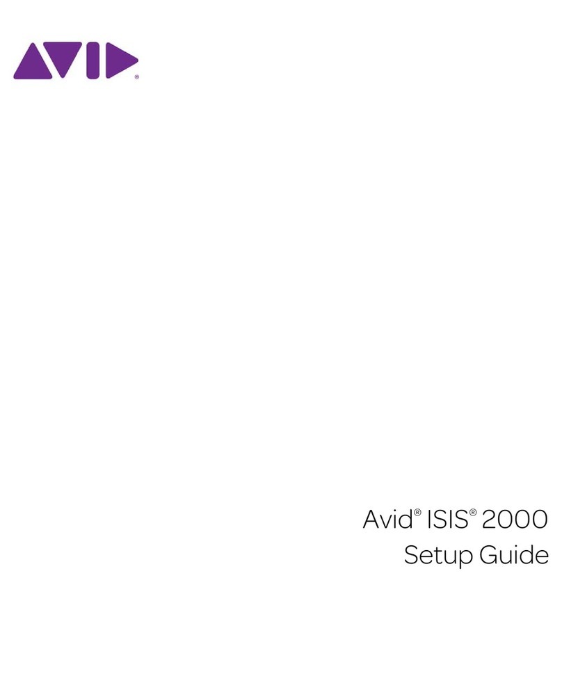 Avid Technology ISIS 2000 User manual Avid Technology ISIS 2000 User manual