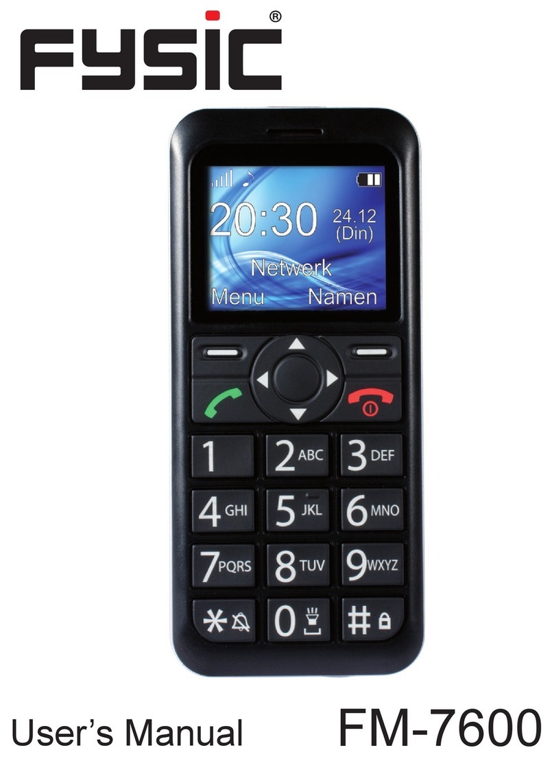 Fysic FM-7600 User manual