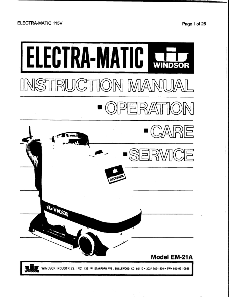 Windsor EM-21A User manual