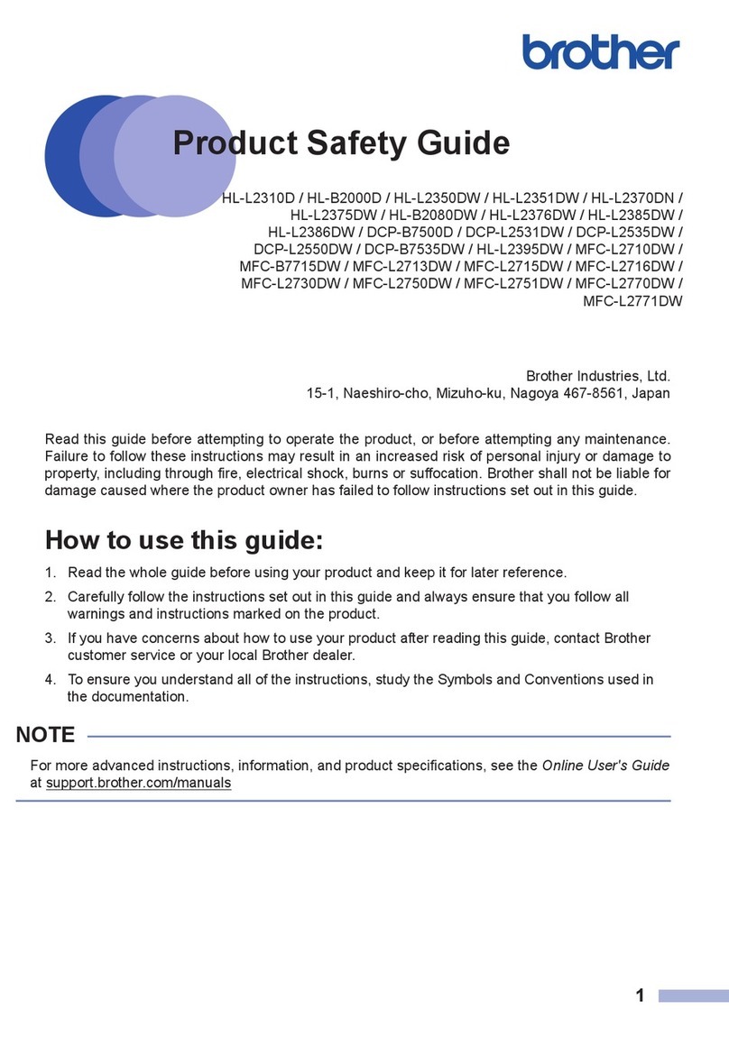 Brother HL-L2310D Operating manual