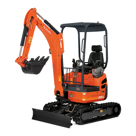 Kubota u15-3 Workshop manual