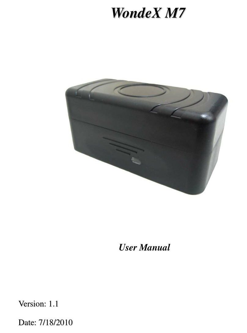 Wonde Proud WondeX M7 user manual