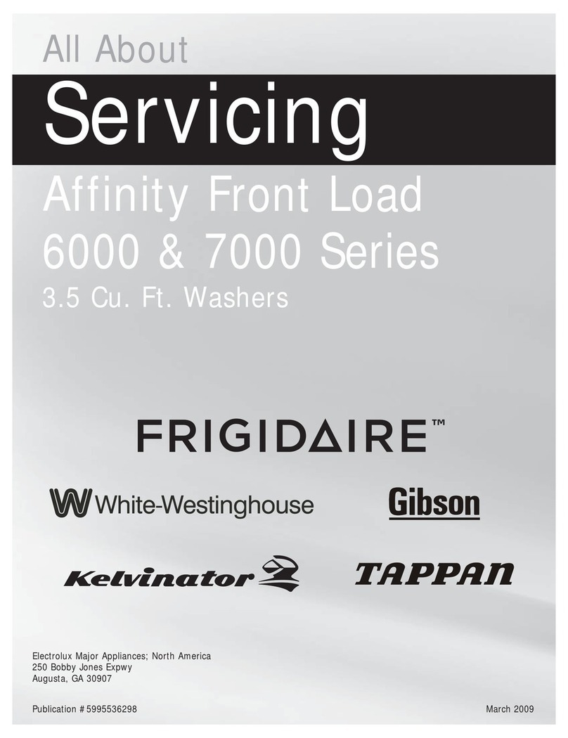 Frigidaire Affinity 6000 Series User manual