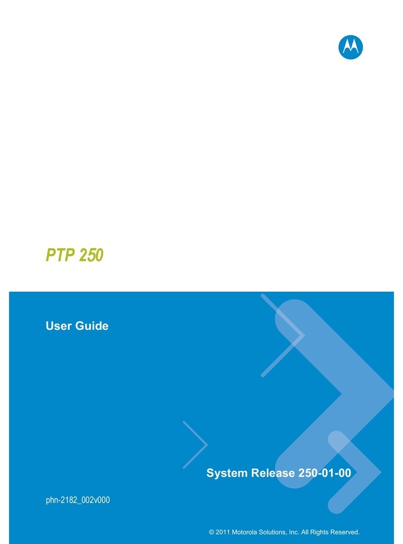 Motorola Motorola PTP 250 user guide