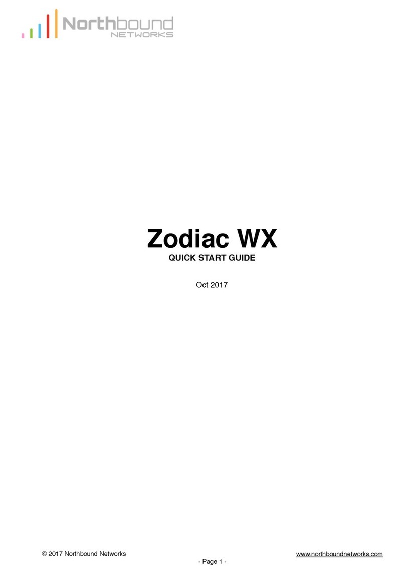 Northbound Networks Zodiac WX quick start guide