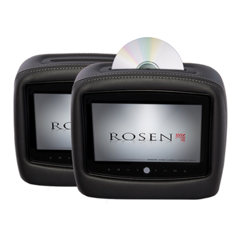 Rosen AV8900H quick start guide