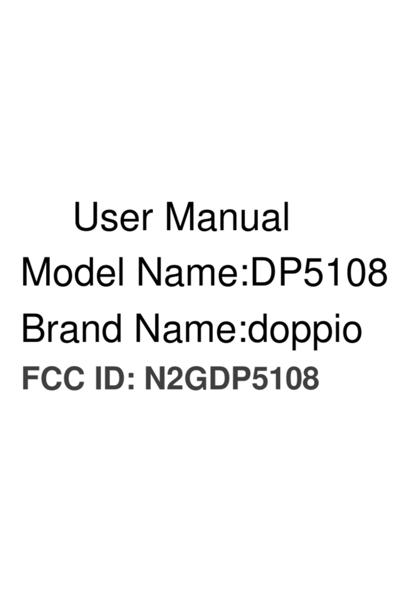 doppio DP5108 user manual
